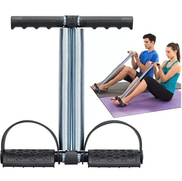 Tummy Trimmer Double Spring Exercise Machine High-Quality Belly Fat Burner for Home Gym