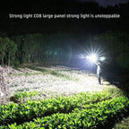 Rechargeable Emergency LED Torch Light Type-C Fast Charging