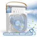 Portable Air Conditioners Cooling Fan | USB electric fan with NIGHT LED LIGHT  In Stock