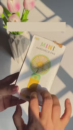 Portable Mini Rechargeable Fan with Stand & USB Cable (Gift Box, Random Color)